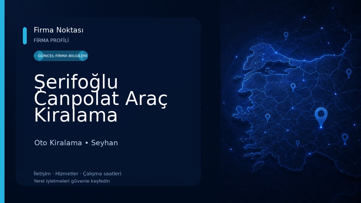 Şerifoğlu Canpolat Araç Kiralama Oto Kiralama