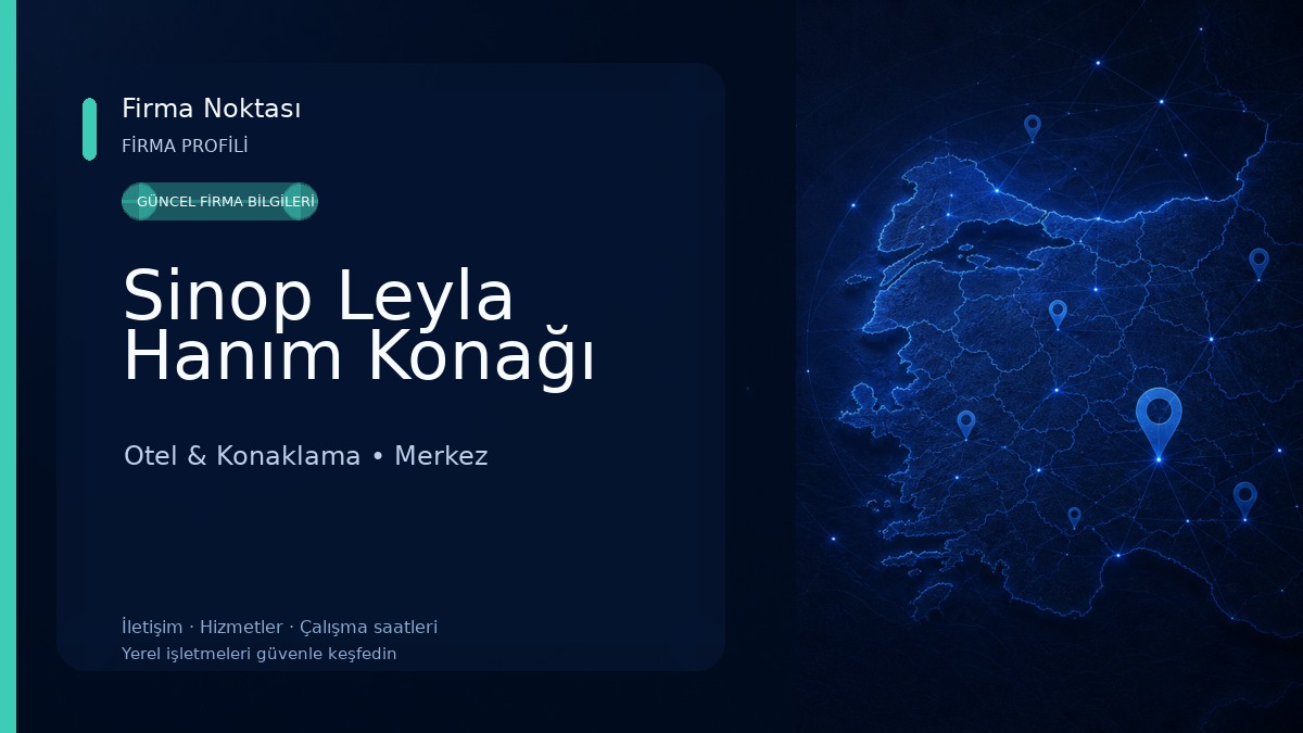 Sinop Leyla Hanım Konağı Otel & Konaklama