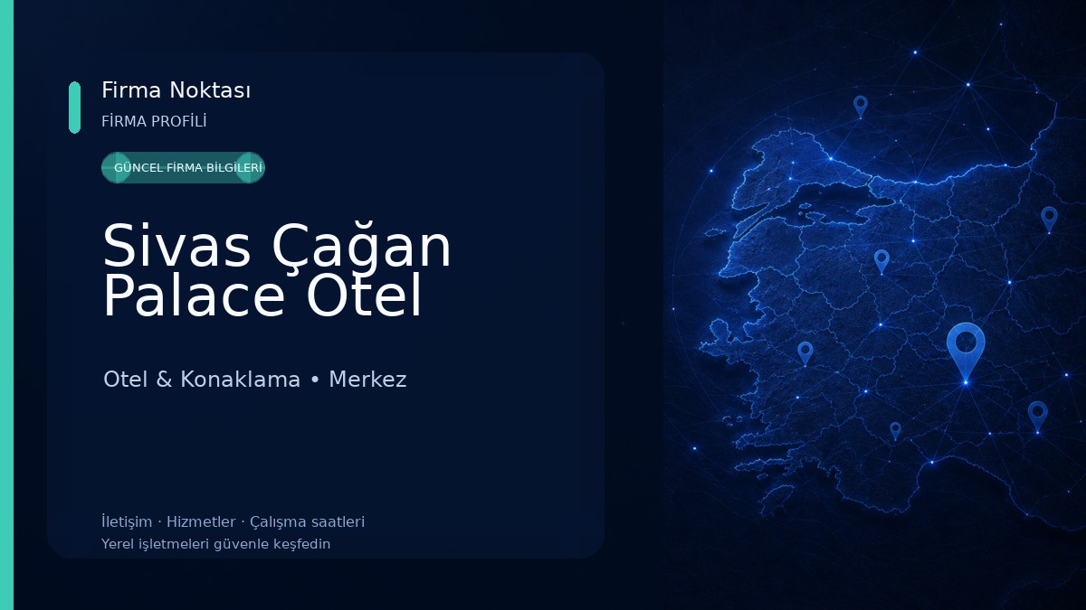 Sivas Çağan Palace Otel Otel & Konaklama