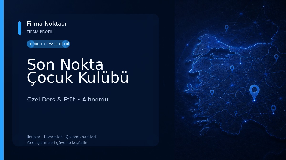 Son Nokta Çocuk Kulübü
