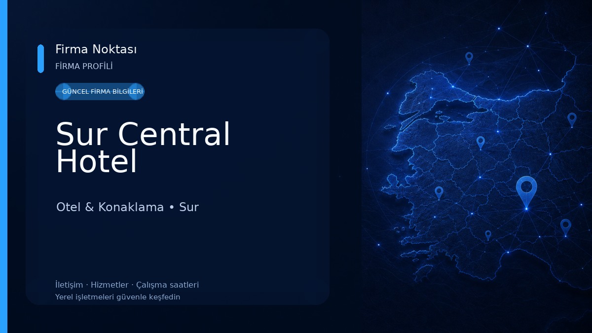Sur Central Hotel Otel & Konaklama