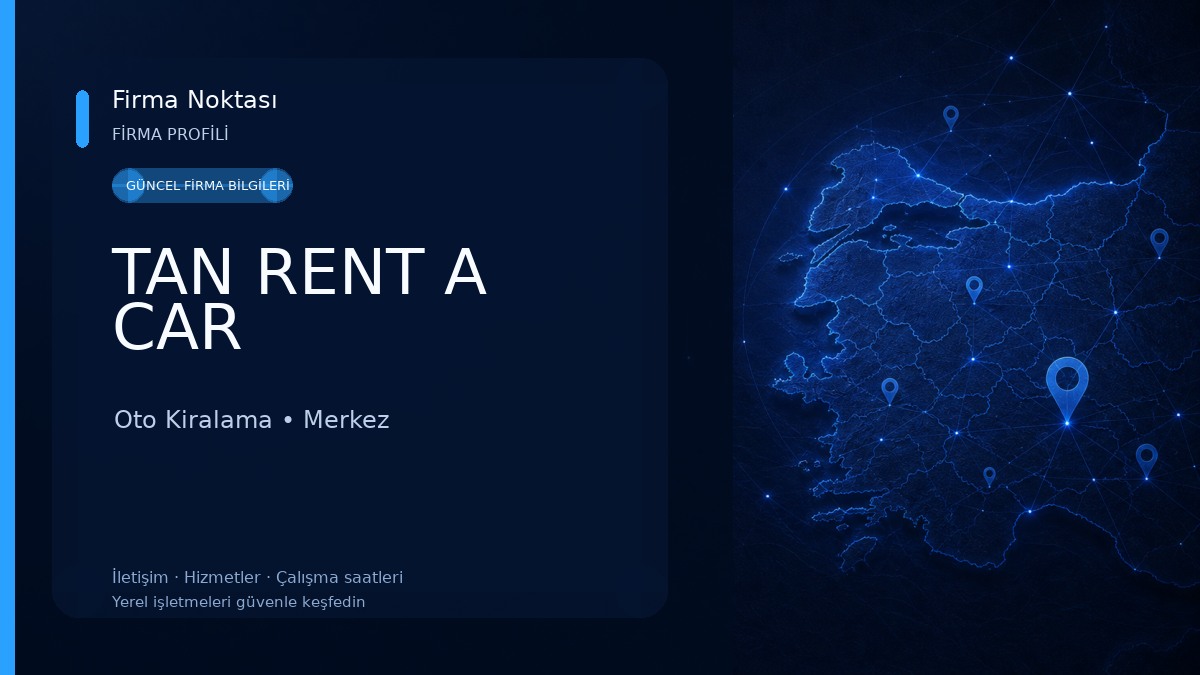 TAN RENT A CAR