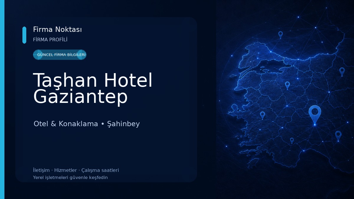 Taşhan Hotel Gaziantep Otel & Konaklama
