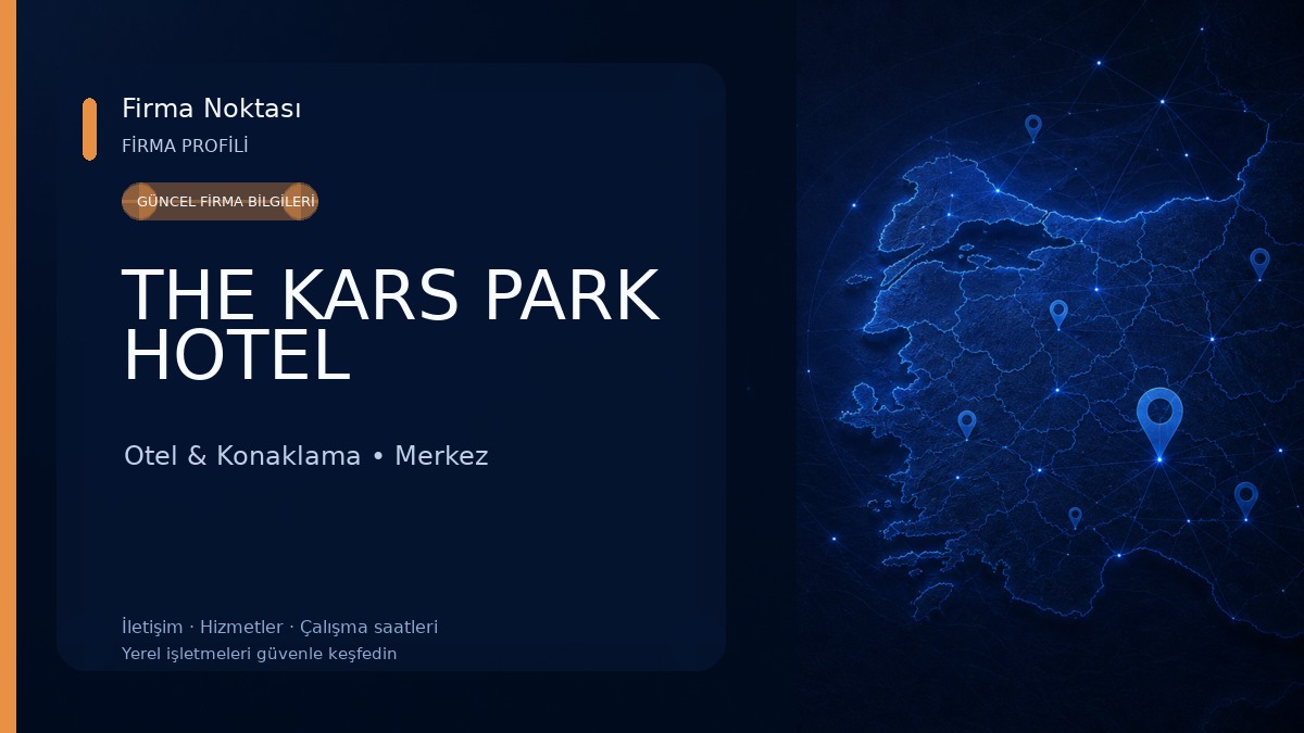 THE KARS PARK HOTEL Otel & Konaklama