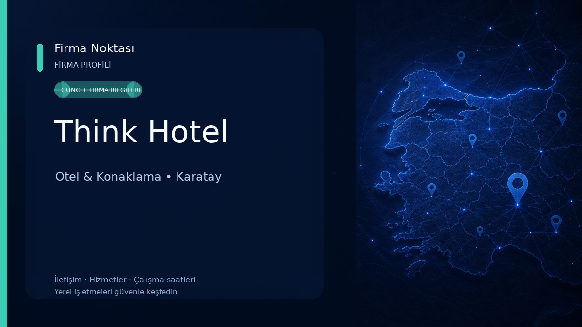 Think Hotel Otel & Konaklama