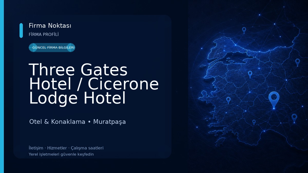 Three Gates Hotel / Cicerone Lodge Hotel Otel & Konaklama