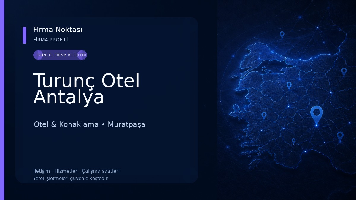 Turunç Otel Antalya Otel & Konaklama