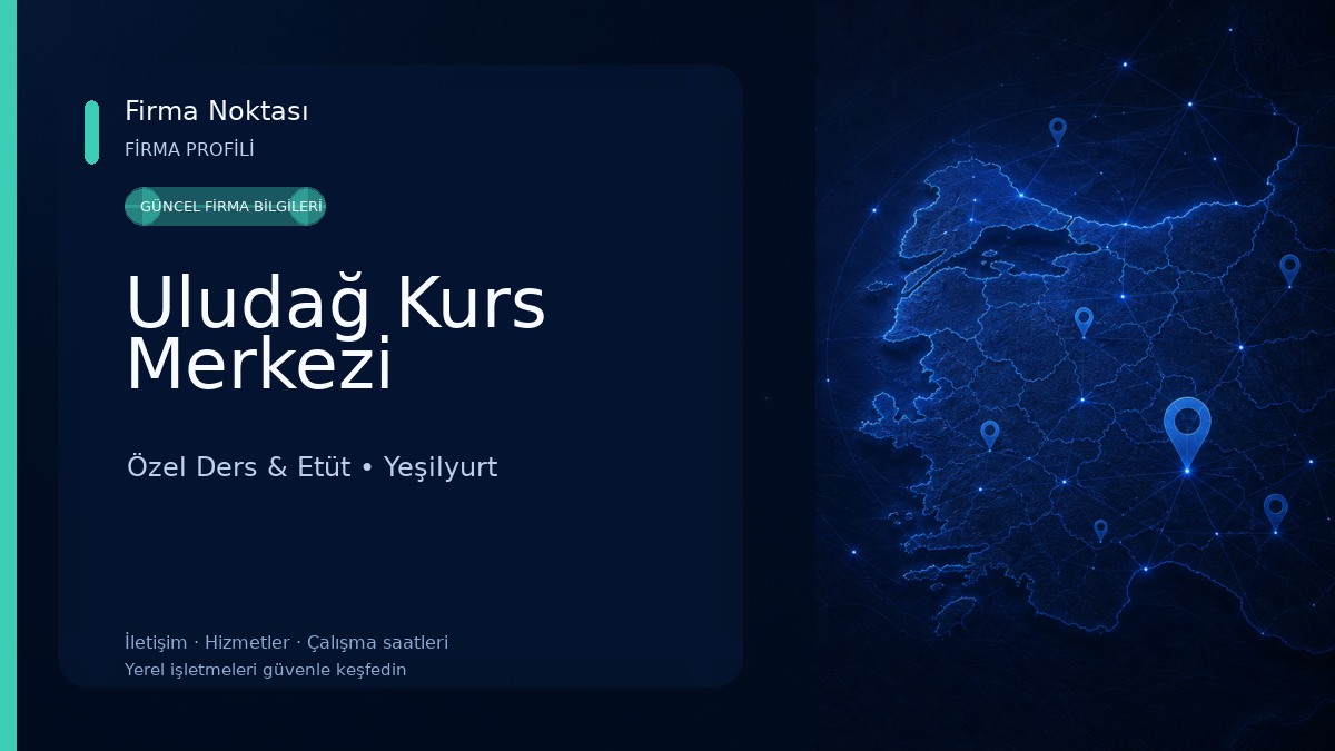 Uludağ Kurs Merkezi Özel Ders & Etüt