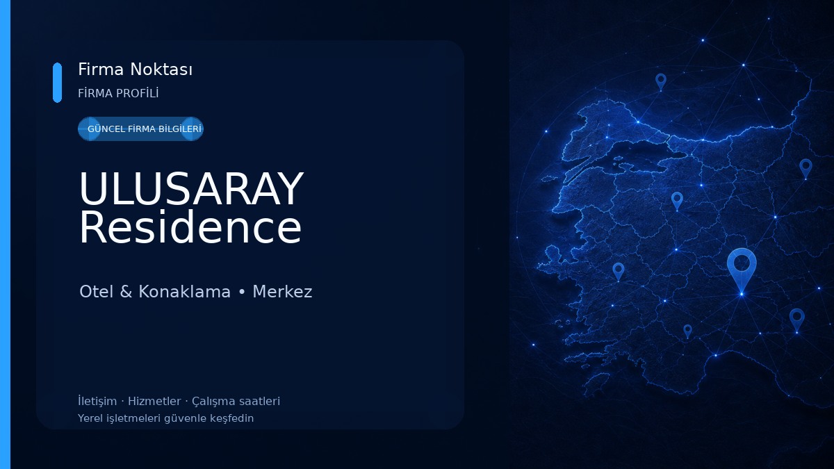 ULUSARAY Residence Otel & Konaklama