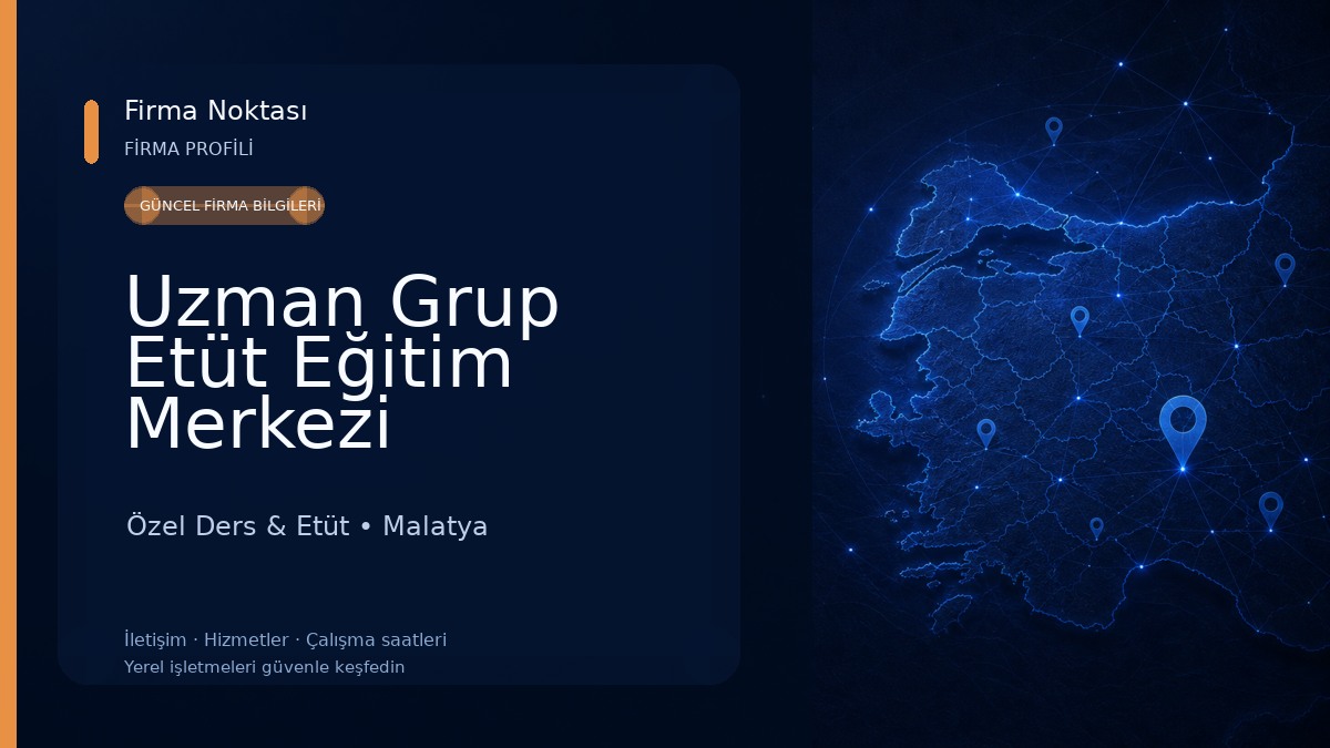 Uzman Grup Etüt Eğitim Merkezi Özel Ders & Etüt