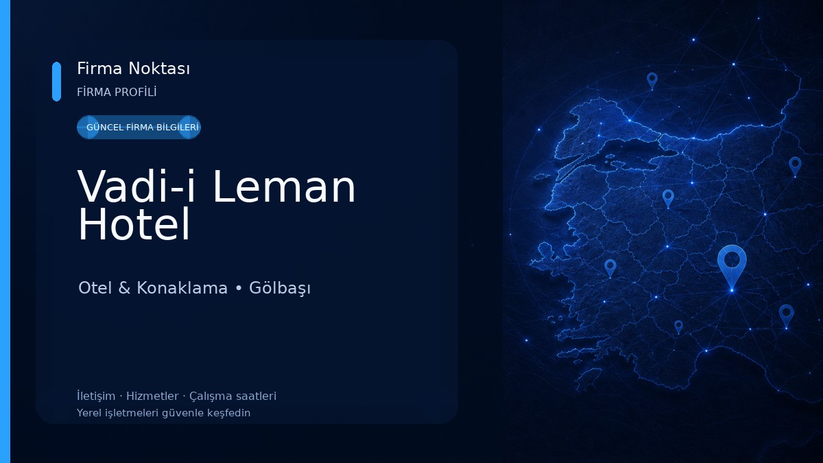 Vadi-i Leman Hotel Otel & Konaklama