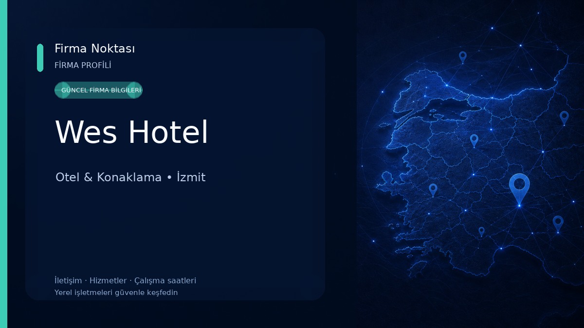 Wes Hotel Otel & Konaklama
