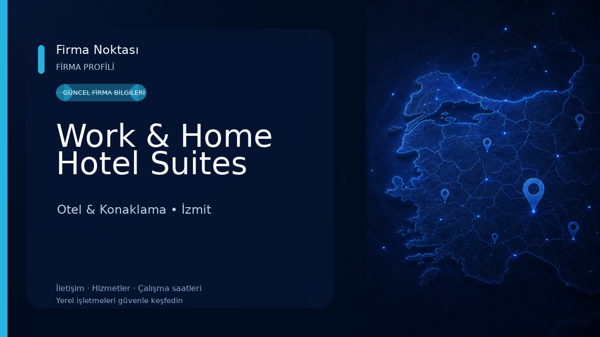 Work & Home Hotel Suites Otel & Konaklama