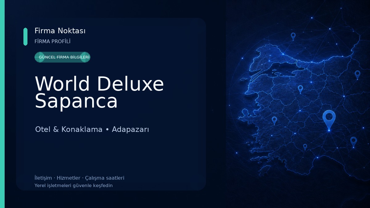 World Deluxe Sapanca Otel & Konaklama