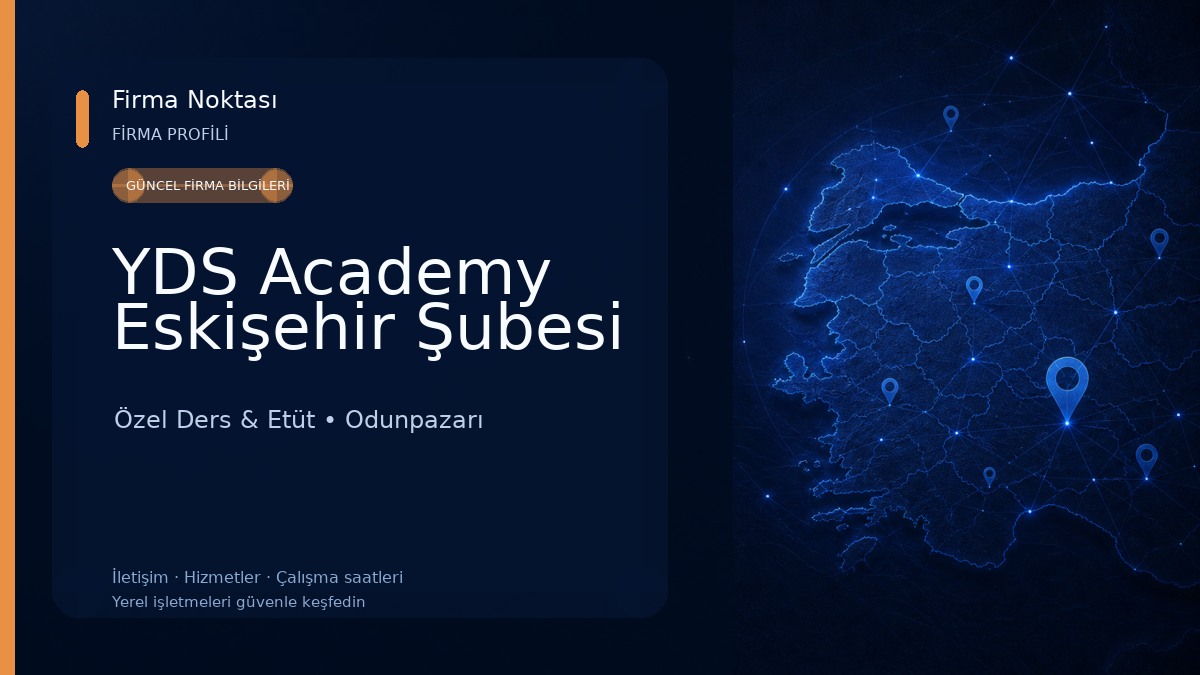 YDS Academy Eskişehir Şubesi Özel Ders & Etüt