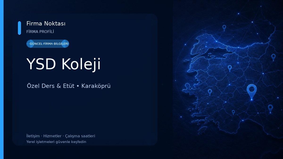 YSD Koleji Özel Ders & Etüt