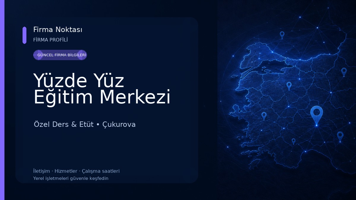 Yüzde Yüz Eğitim Merkezi Özel Ders & Etüt