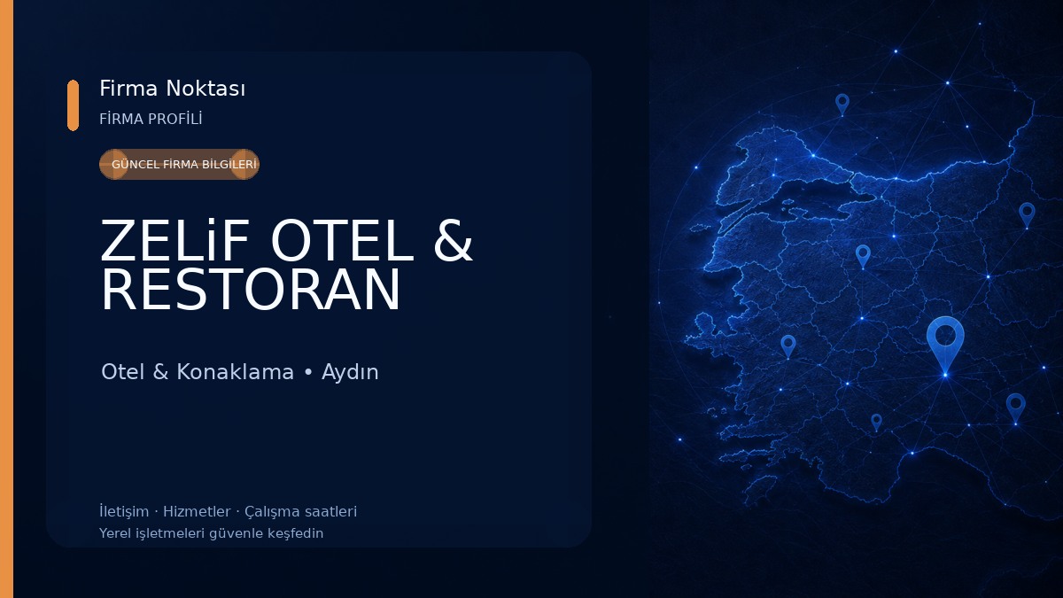 ZELiF OTEL & RESTORAN Otel & Konaklama